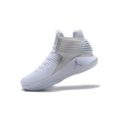 Nike Erkek Air Jordan 32 Xxxii Beyaz / Metal Gümüş Basketbol Ayakkabısı Türkiye - D3YSEXG5